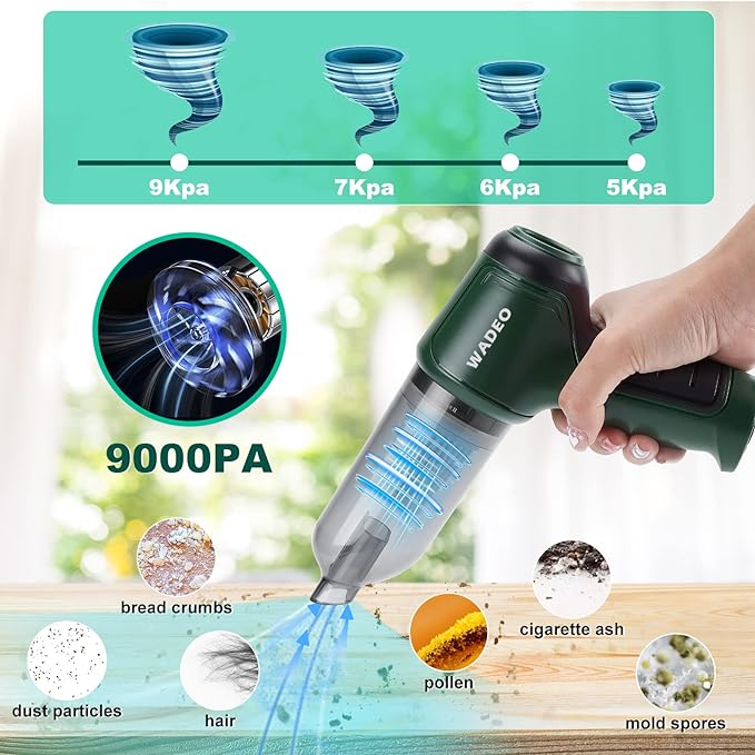 Aspirador de coche portátil 3 en 1 - additional image 14