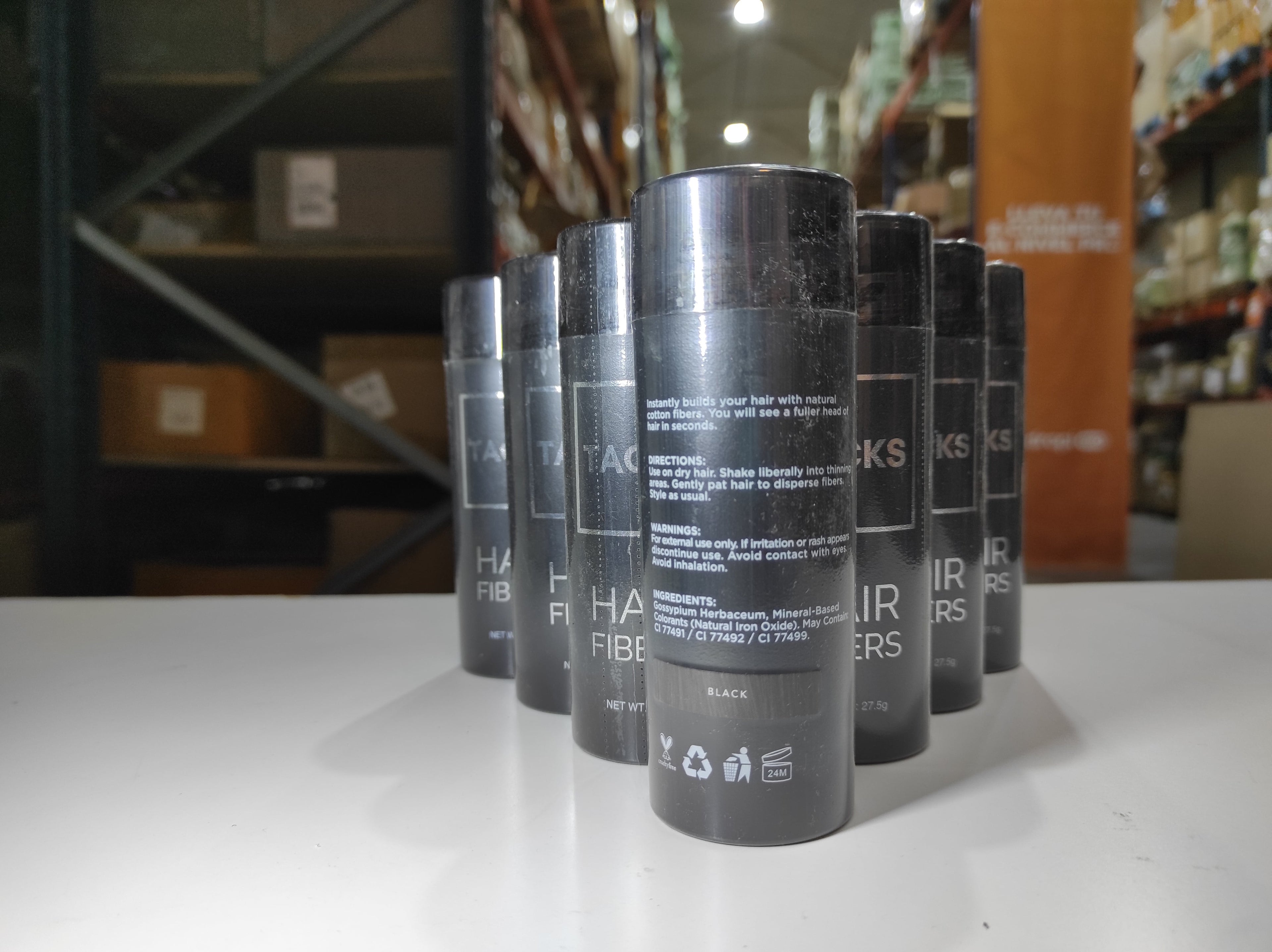 Fibras capilares tipo Toppik Negro 27,5gr - additional image 6