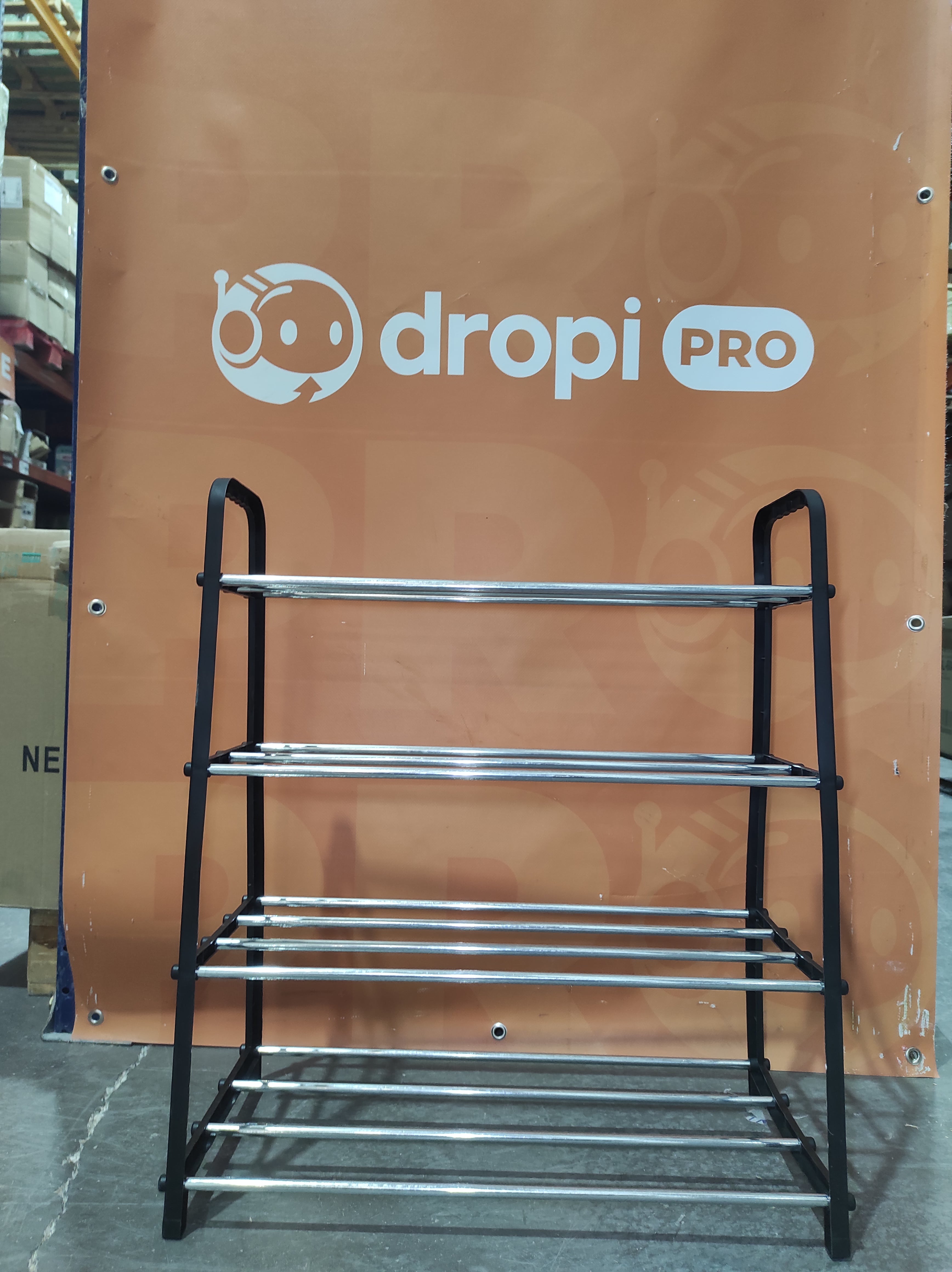 Zapatero de plástico multifuncional 4 nivel - additional image 6